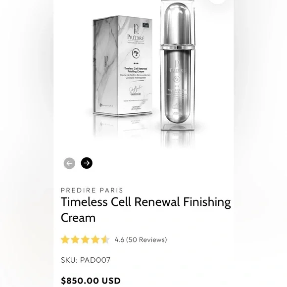 PREDIRE PARIS
Timeless Cell Renewal
Finishing Cream - Picture 2 of 5
